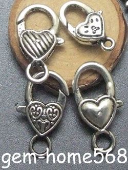 150 Tibetan Silver Made With Love Tag Charms B425  