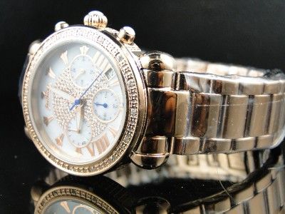 LADIES WOMENS JOJO/JUST BLING ARGON ROSE DIAMOND WATCH  