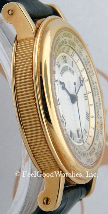 Breguet 3700BA Marine Hora Mundi, Yellow Gold, MINT Box & Papers 