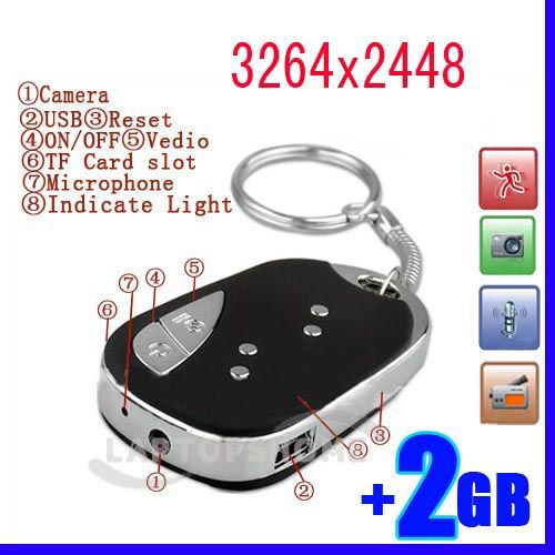   key chain car remote camera dvr is the mini box with high definition