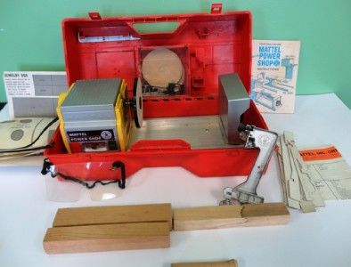   POWER TOOL SHOP TOY LATHE JIGSAW SANDER DRILL PRESS WORKS  