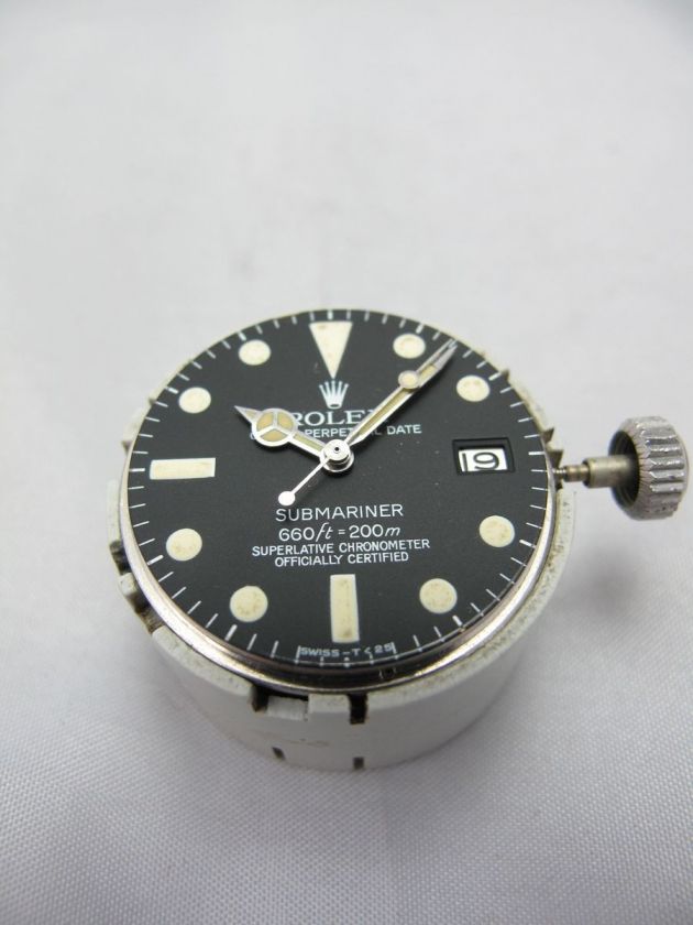ROLEX SUBMARINER 1680 MOVEMENT ONLY CALIBRE 1570  