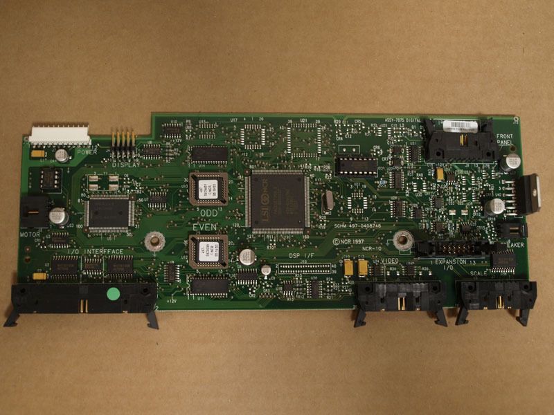 NCR 7875 MAIN PCB PN 497 0410004  