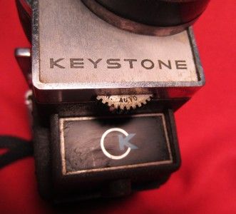 VINTAGE KEYSTONE K7 ELECTRIC EYE ZOOM 8MM CAMERA  