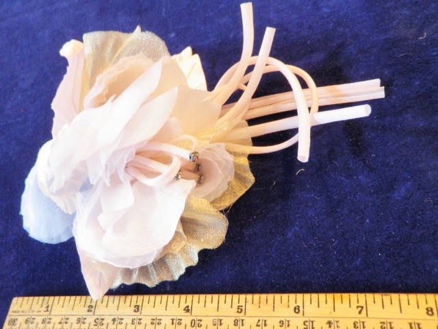   Millinery Flower 9 Pink Lilac Taupe ZCK Fascinator Hat Wedding Hair