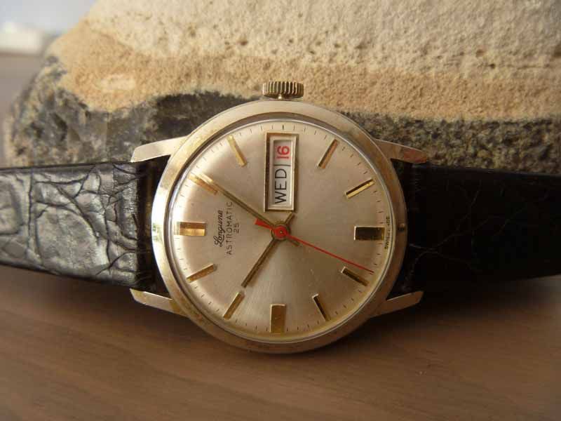 1950s LONGUNE Astromatic 25 Vintage Watch HW Movement Cal. RL1217 