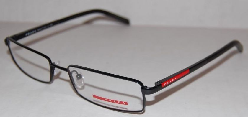 BRAND NEW PRADA VPS52A PS 52AV 52A EYEGLASSES. BLACK. SIZE 52  