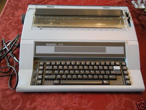 Refurbished Swintec 600 Typewriter small footprint w/wa  