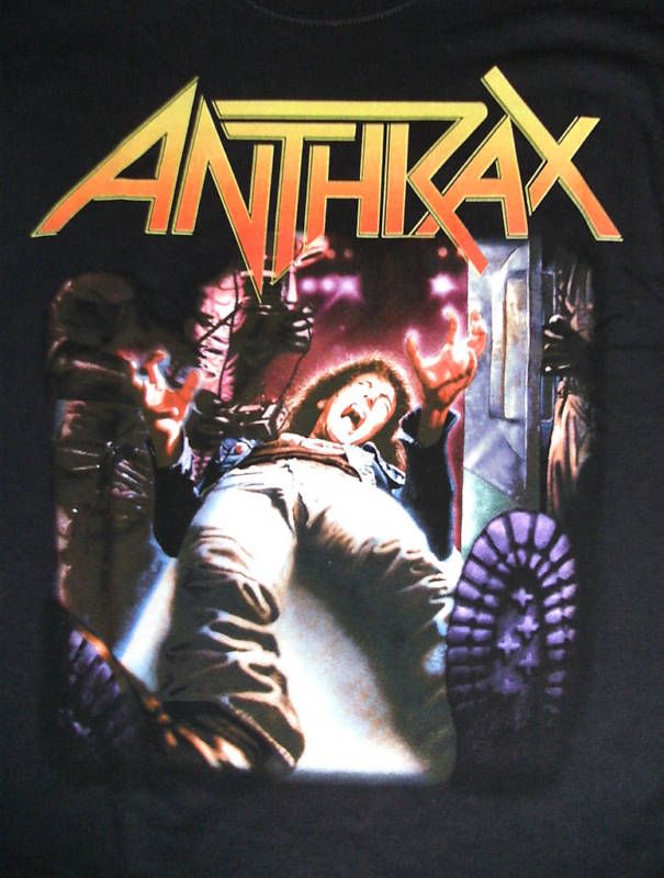 ANTHRAX Spreading the Disease T Shirt 2XL XXL metal  