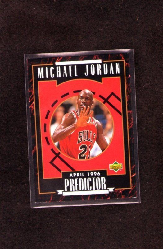 1996 UPPER DECK PREDICTOR MICHAEL JORDAN #H5 *1464  