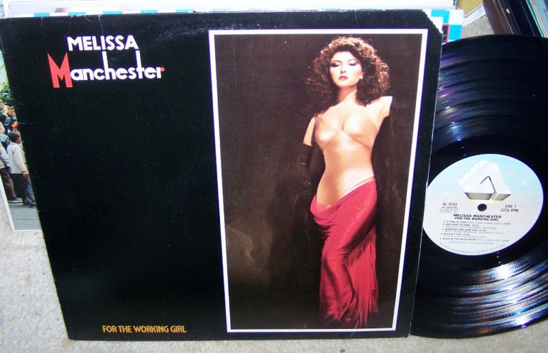 1980 MELISSA MANCHESTER FOR THE WOKING GIRL LP NM   
