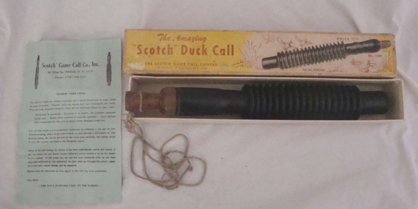 The Amazing Scotch Duck Call  