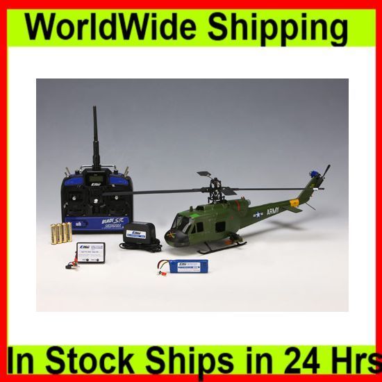 Flite BLH1700 Blade SR UH 1 Huey Gunship RTF Helicopter  