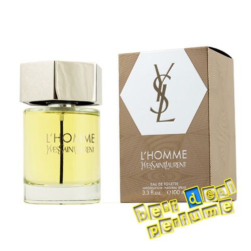 HOMME  YVES SAINT LAURENT  3.3 EDT 3.4 nib  