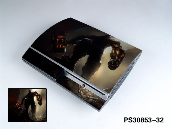 Cool Decal Sticker Skin Cover Protector For Sony PS3 Fat Old PS3 Game 