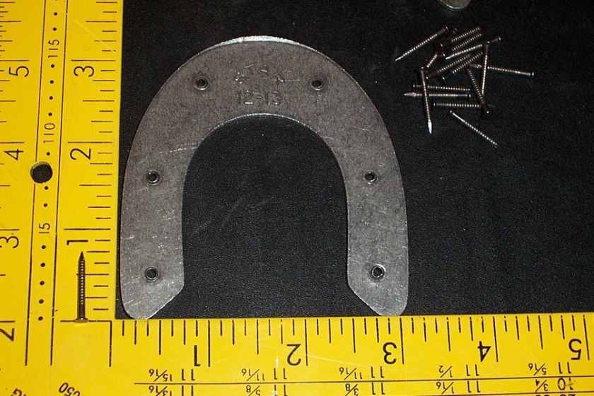 Metal Horseshoe Heel Plates (Taps) sz 12 13  