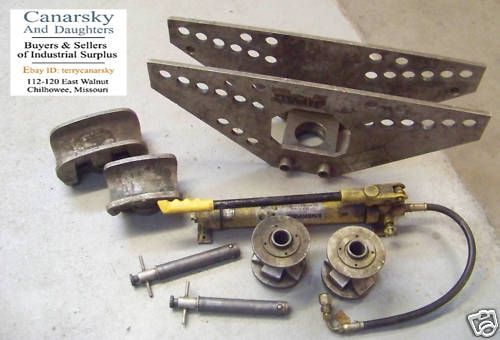 USED ENERPAC PIPE BENDER PARTS  