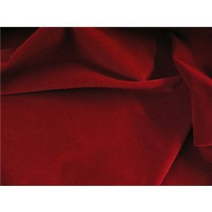 RED 100% COTTON VELVET FABRIC $16.99/YARD  