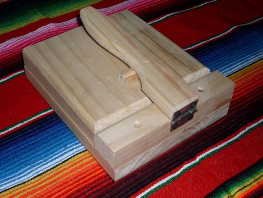 Wooden Tortilla Press, Mexico, Mexican Chapati, Rustic  