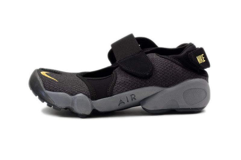 Nike Womens Air Rift Black Green Gray 315766 030  