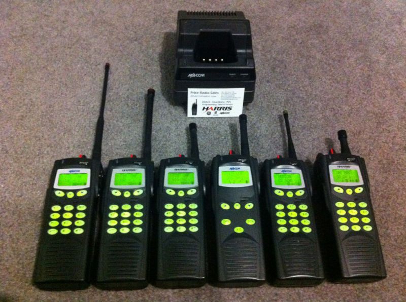 HARRIS M/A Com P7100 P25 EDACS UHF 450   512 WITH FPP  