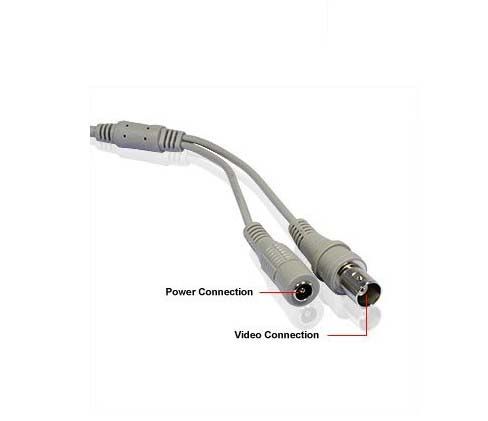 White CMOS Pinhole hidden CCTV Indoor Camera A18  