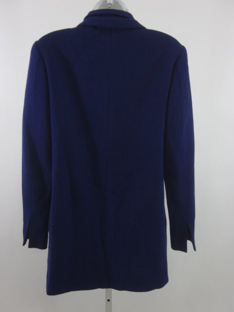 KARL LAGERFELD Royal Blue Button Up Blazer Jacket Sz 36  