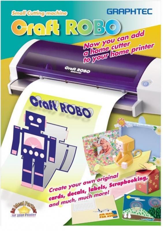 GRAPHTEC Craft Robo CC100 20 Vinyl Cutter Plotter NIB NEW  