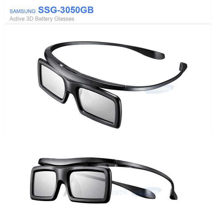 3D Battery Operated Active Glasses for 2011 Samsung 3D TVs   2ea.