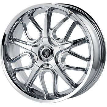 16x7 Chrome Wheel Von Max VM2 5x100 5x115  