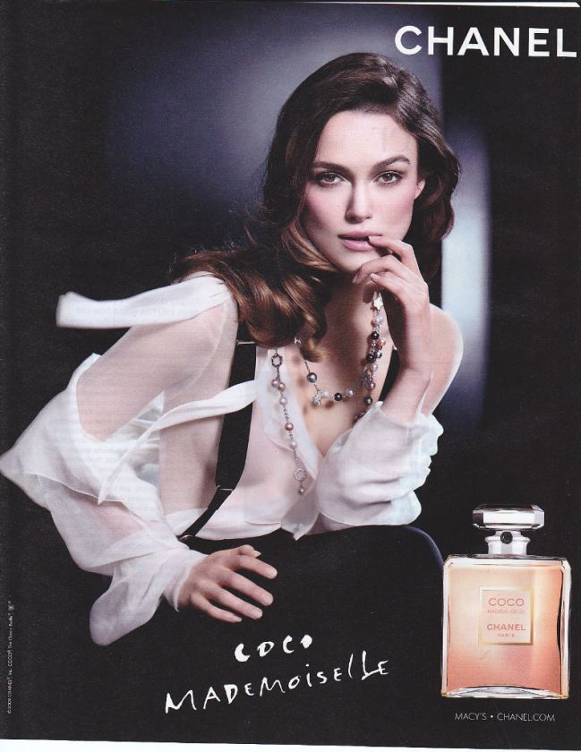 2010 COCO MADEMOISELLE CHANEL PERFUME Magazine Print Ad  