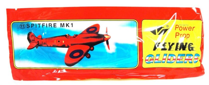 Power Prop Flying Glider Airplane Toy New Novelty Party Favor Choice 