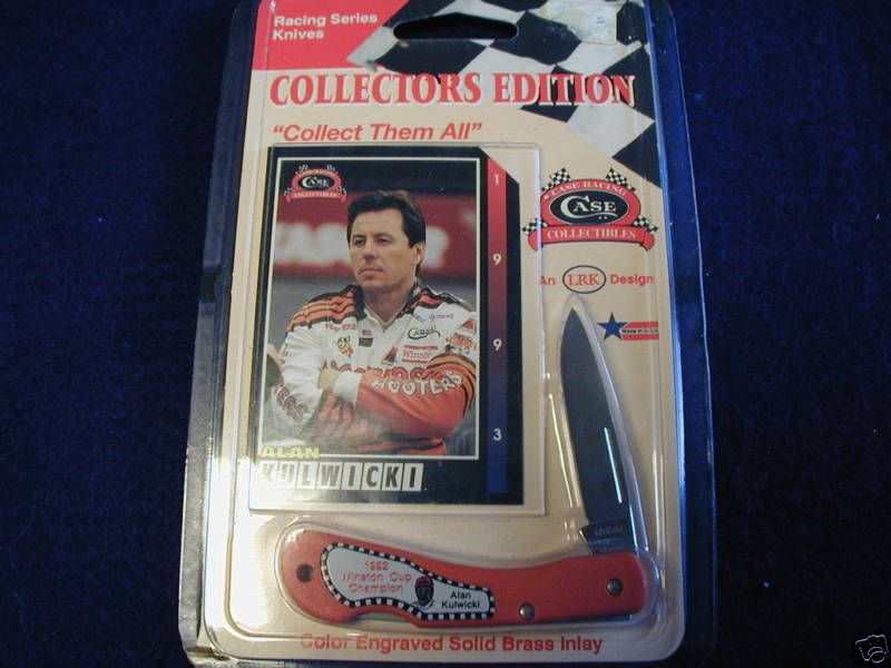 Alan Kulwicki 1993 Racing Series Knife & MAXX Race Card  