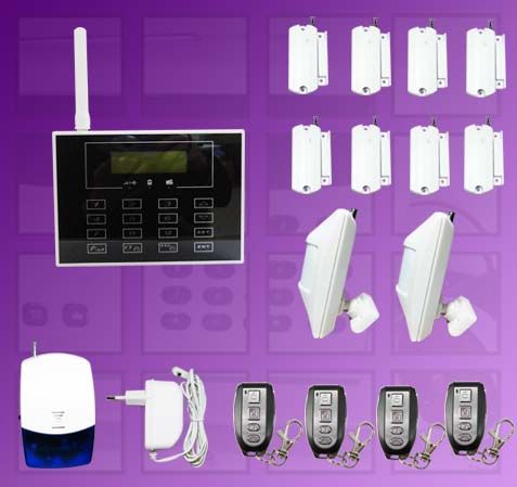 30% OFF TOUCH KEYPAD NEW GSM WIRELESS HOME SECURITY ALARM SYSTEM with 