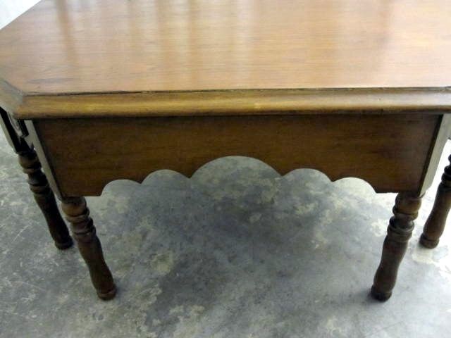 Vintage Coffee Table Octagon Shape Oak Great Cond  