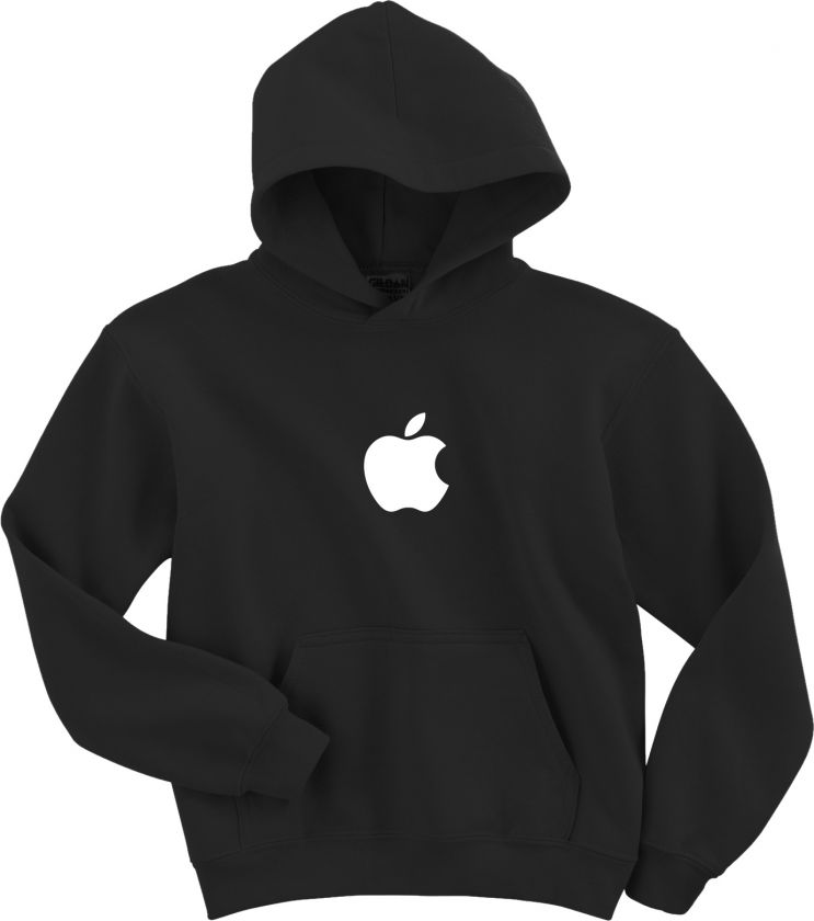 APPLE Computer STORE EMPLOYEE Logo Black HOODY  