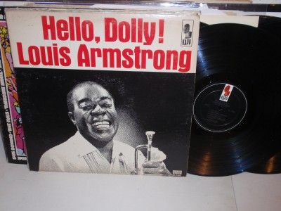 LOUIS ARMSTRONG Hello Dolly LP Kapp KL 1364 MONO  