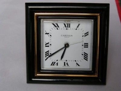 RRR Vintage Art Deco Cartier desk alarm watch/clock  