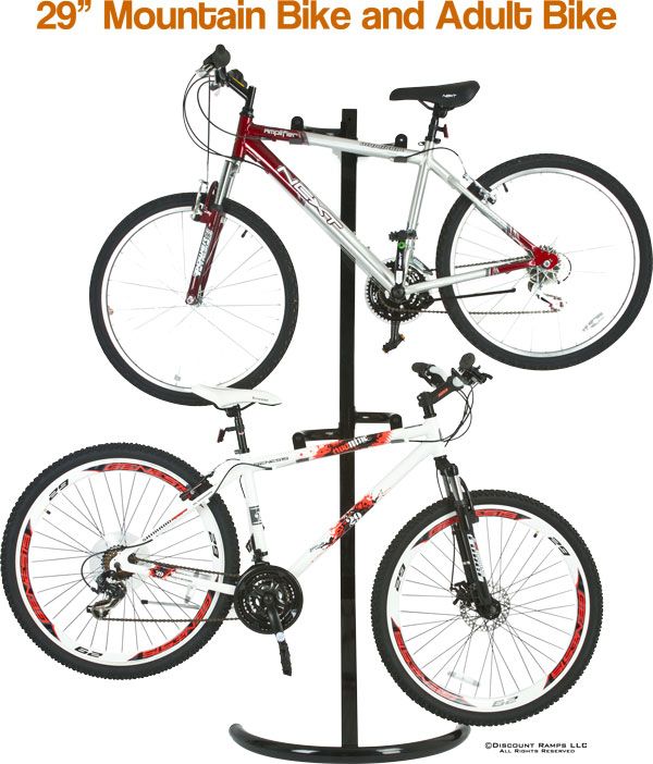 FREESTANDING BICYCLE STORAGE RACK 2 BIKE HANGER STAND (Bike Stand 1 