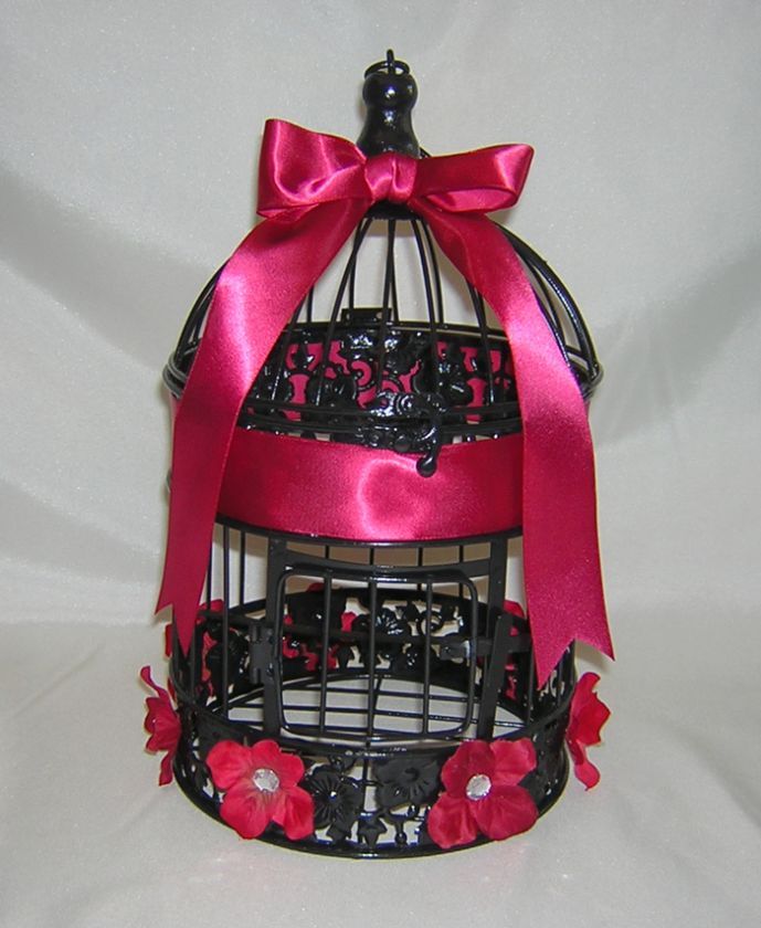   Wedding Birdcage Card Holder Bird Cage Centerpieces Reception  