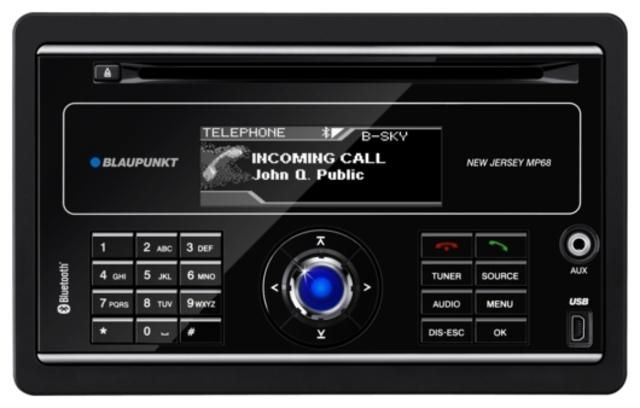 Blaupunkt New Jersey Mp68 Car Radio/CD/ Player 2din  