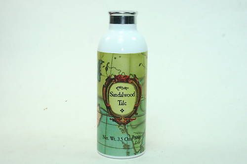 CASWELL MASSEY TALCUM POWDER 3.5 OZ  SANDALWOOD  