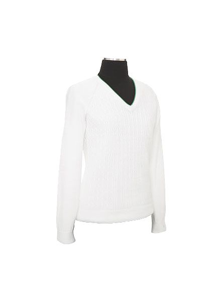 Callaway Womens Elements Cable Knit Sweater  