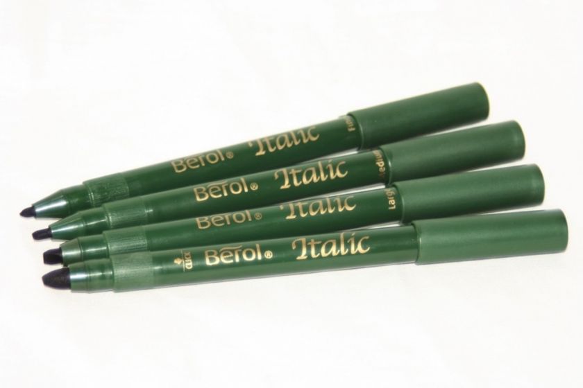 BEROL ITALIC CALLIGRAPHY SET 4 PEN POINT SIZES NEW  