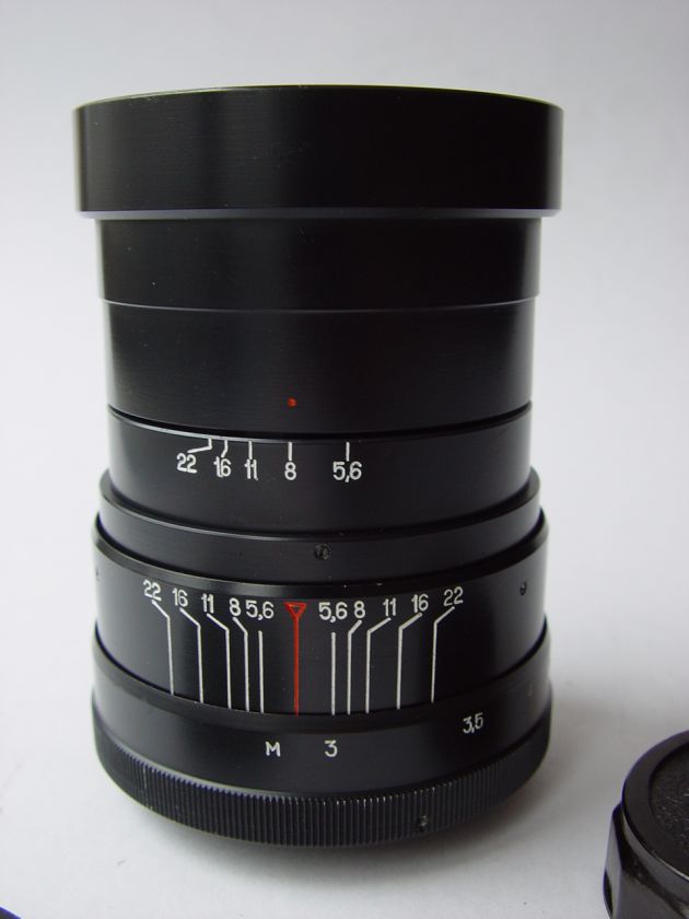 Lens Jupiter 39 f5,6/135mm M42 for Soviet experimental police camera 