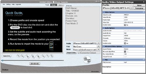 Cucusoft DVD to iPhone video Converter Software  