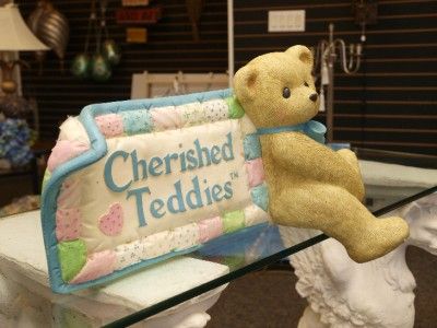 Cherished Teddies Dealers Large Store Shelf Display Sign  