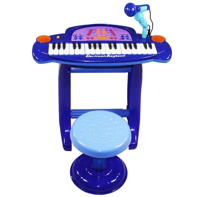 Kids Boys Child Electric Piano Musical Keyboard Mic Toy  