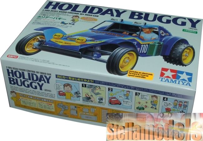 58470 TAMIYA 1/10 R/C DT 02 Holiday Buggy 2010 w/ESC  