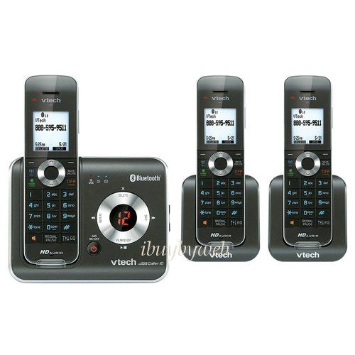 Vtech DS6421 3 DECT 6.0 Bluetooth 3 Cordless Phones  